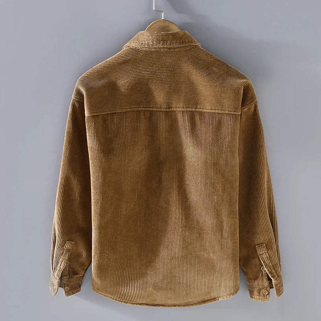 Velvet⢠| Corduroy fleece overhemd voor heren