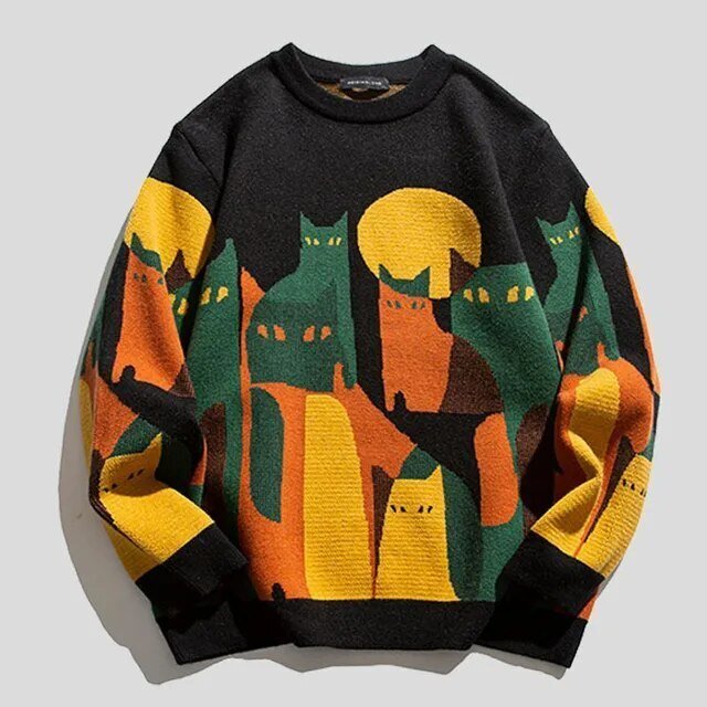 Velvet⢠| Gebreide Unisex Kattentrui